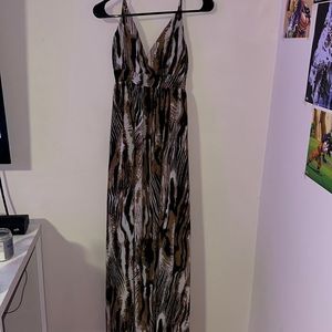 Fashion Nova Earth Tone Dress